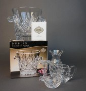 DUBLIN CRYSTAL ICE BUCKET AND