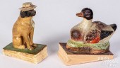 DUCK AND DOG PIP SQUEAK TOYSDu