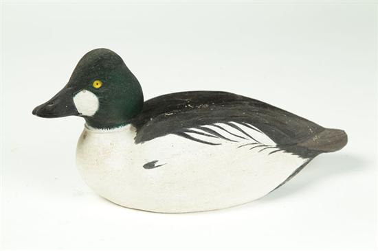 DUCK CARVING.  American  late