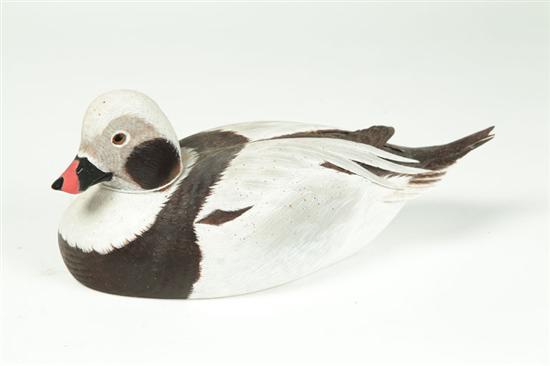 DUCK CARVING.  American  late