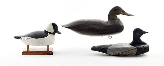 Duck decoy collection bufflehead by