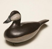 Duck decoy; vintage hand carve