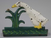 DUCK PECKING LADYBUG DOORSTOP