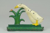 DUCK PECKING LADYBUG DOORSTOP
