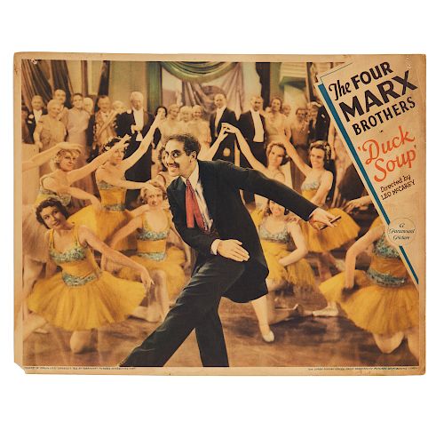 "DUCK SOUP" (PARAMOUNT, 1933) LOBBY