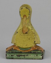 DUCK WEDGE DOORSTOP Hubley Cat