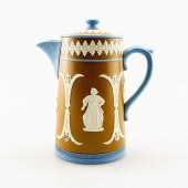 DUDSON JASPERWARE PITCHER WITH