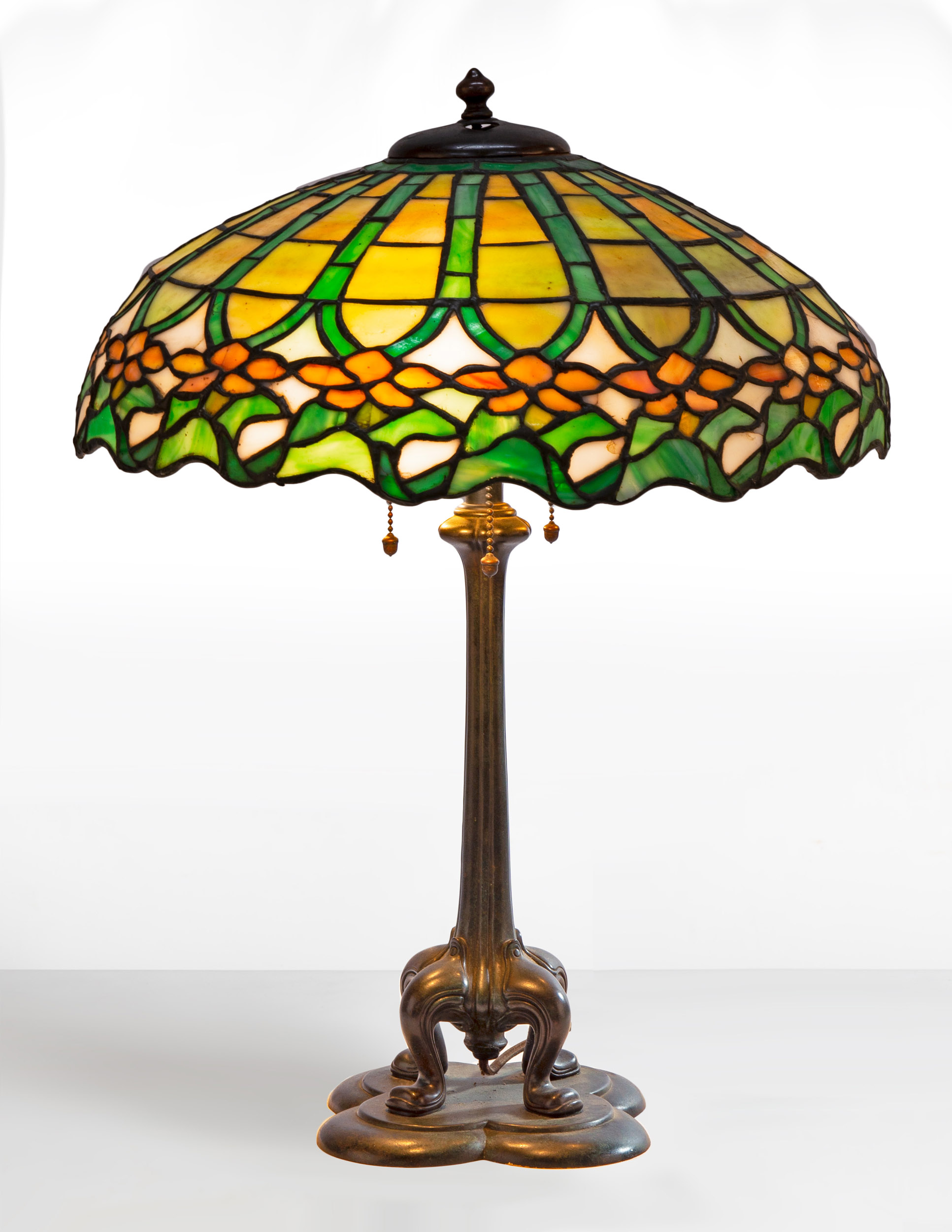 DUFFNER & KIMBERLY "POMPEIAN" TABLE