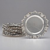 Duhme Sterling Butter Plates C