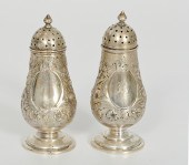 Duhme Sterling Repoussé Shaker
