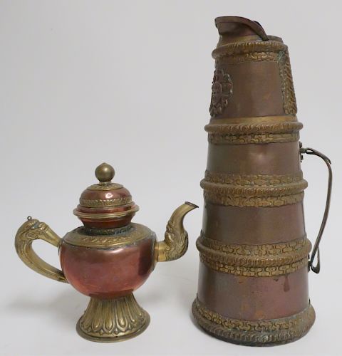 "DUKE OF MONGOLIA" TWO BRASS AND