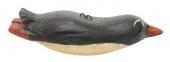 DULUTH DFD BIRD DECOY, DAVID P