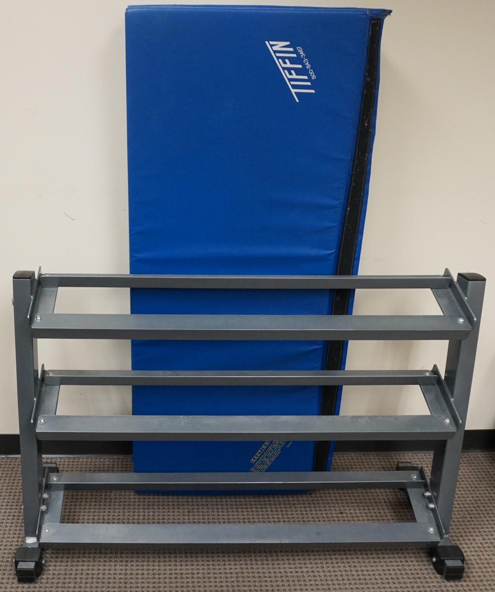 DUMBBELL RACK AND TIFFIN GYM