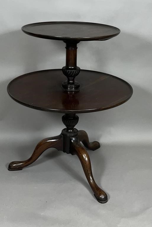 DUMBWAITER CA. 1810; TWO TIERED