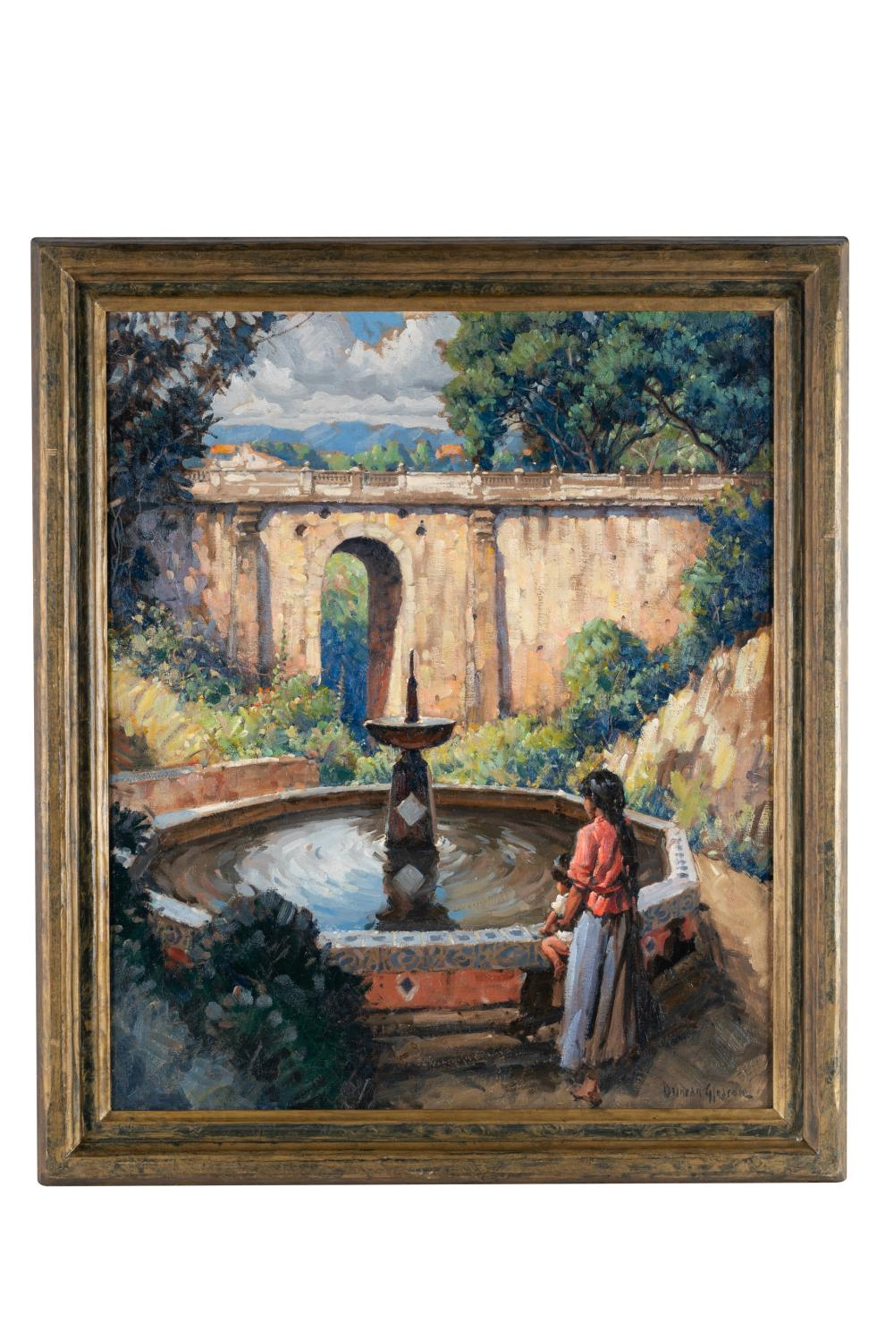 DUNCAN GLEASON (1881 - 1959): "AT