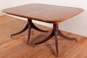 DUNCAN PHYFE STYLE DINING TABL