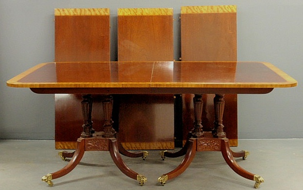 Duncan Phyfe style mahogany