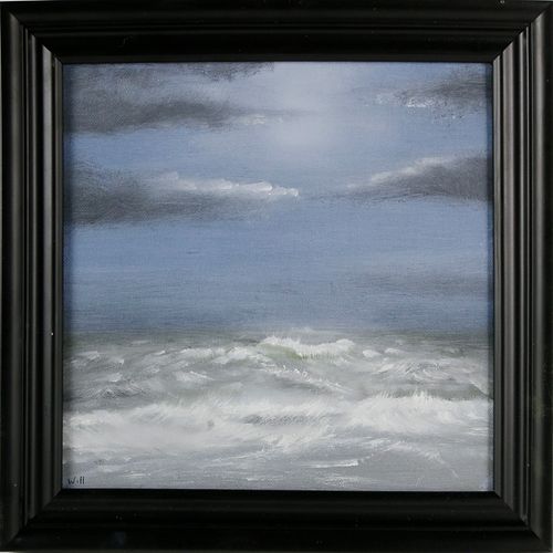 DUNCAN WILL OIL ON BOARD "ROILING