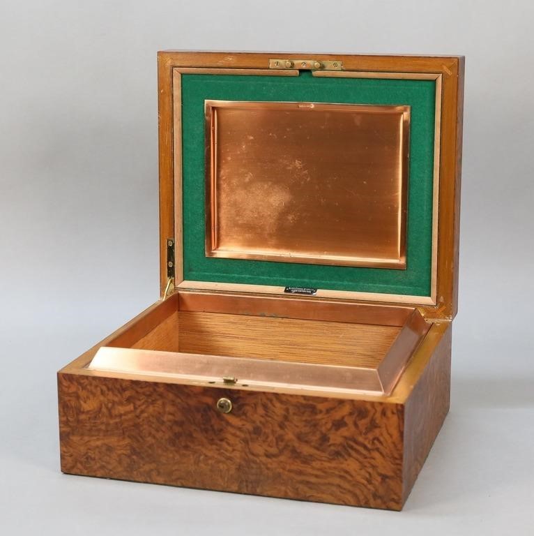 DUNHILL BURLWOOD HUMIDORDunhill