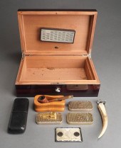 DUNHILL ROSEWOOD HUMIDOR WITH