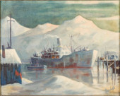 DUNLACH, WINTER SHIPYARD, OIL