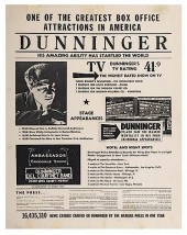 DUNNINGER, JOSEPH. ONE OF THE