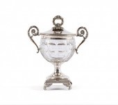 DUPRE SILVER MOUNTED CANDY DIS
