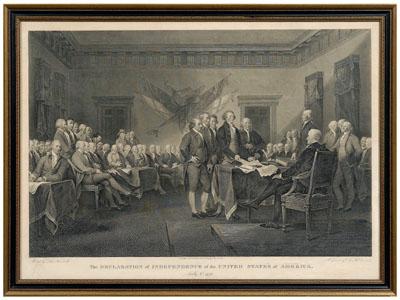 Durand engraving after Trumbull,