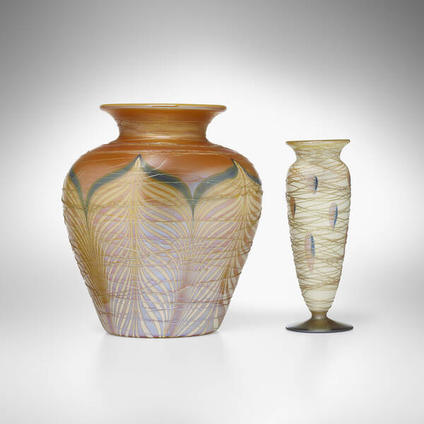 Durand. Vases, set of two. c. 1925,