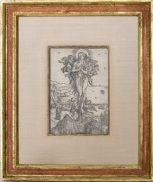 DüRER "THE ELEVATION OF MARY M