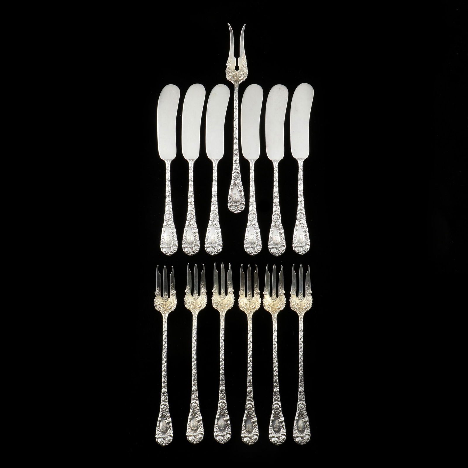 DURGIN  CHRYSANTHEMUM  STERLING