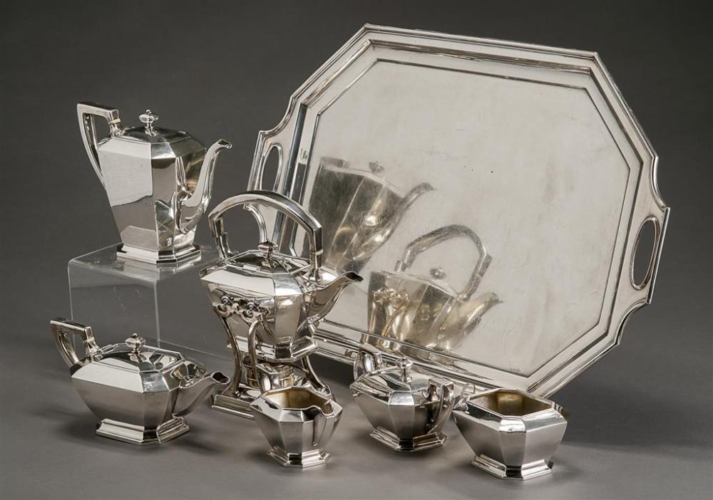 DURGIN-GORHAM STERLING SIX-PIECE