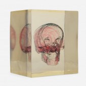 Dustin Yellin. Strawberry Skul
