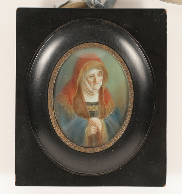 Dutch 19th century portrait