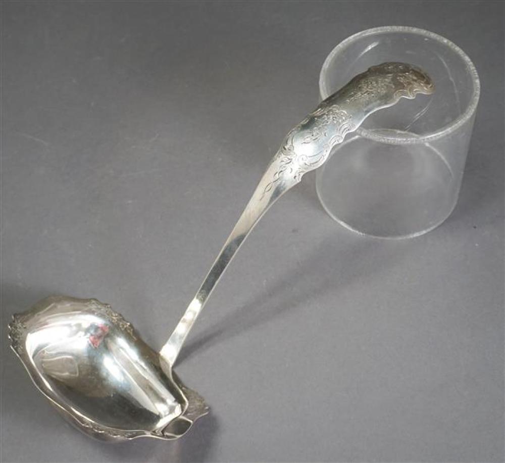 DUTCH 833-SILVER LADLE, CIRCA