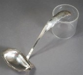 DUTCH 833-SILVER LADLE, CIRCA