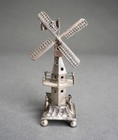DUTCH 833-SILVER WINDMILL FORM