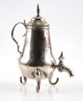 DUTCH 835 SILVER MINIATURE COF