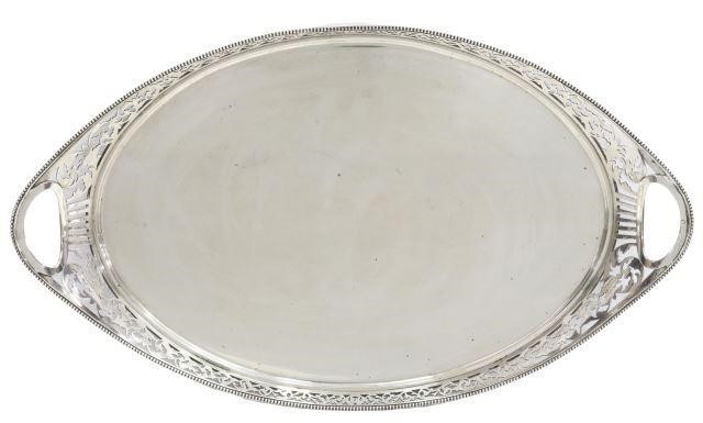 DUTCH .835 SILVER PIERCED HANDLED