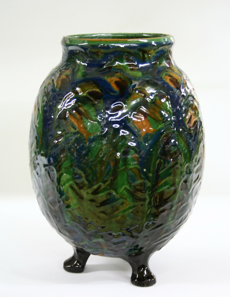 DUTCH ART POTTERY VASE -