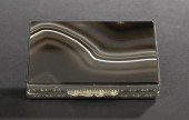 Dutch Banded Agate Patchbox,