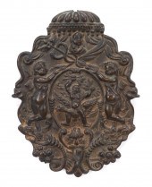 DUTCH BAROQUE BRONZE FIGURAL F