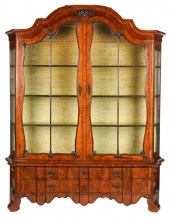 DUTCH BAROQUE-STYLE BURL WALNU