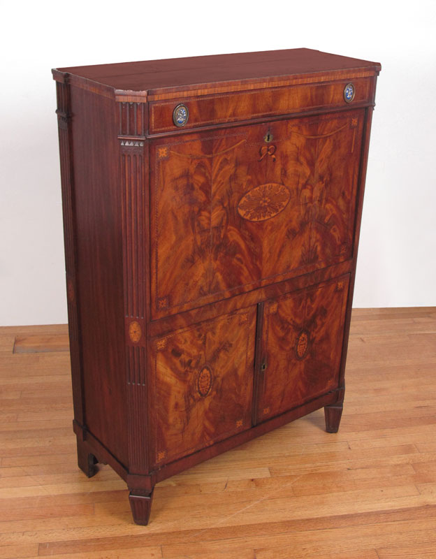 DUTCH BIEDERMEIER SECRETAIRE