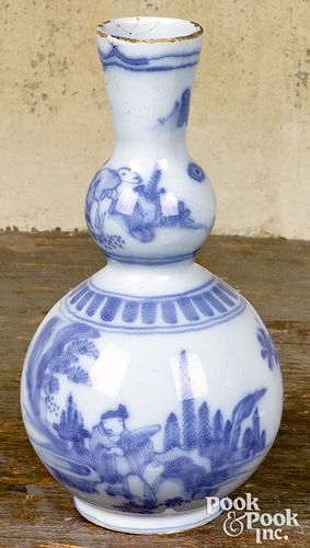 DUTCH BLUE AND WHITE DELFT DOUBLE