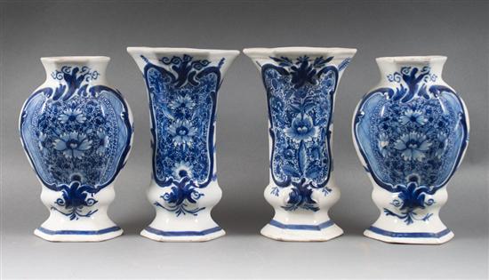Dutch blue and white delftware