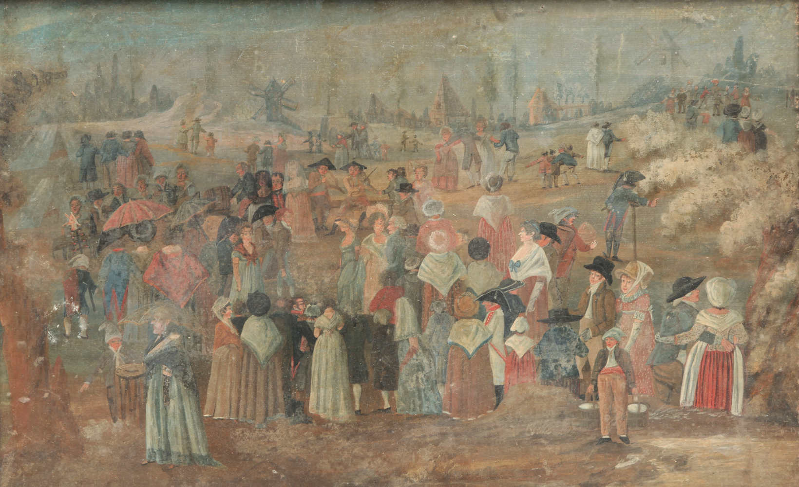 DUTCH COUNTRYSIDE SCENE. Late