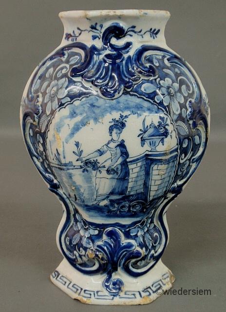 Dutch Delft blue and white