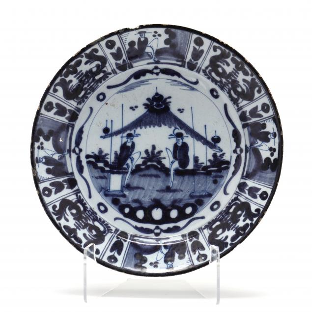 DUTCH DELFT BLUE AND WHITE KRAAK