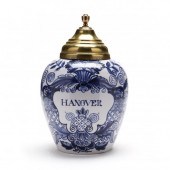 DUTCH DELFT BLUE AND WHITE TOB
